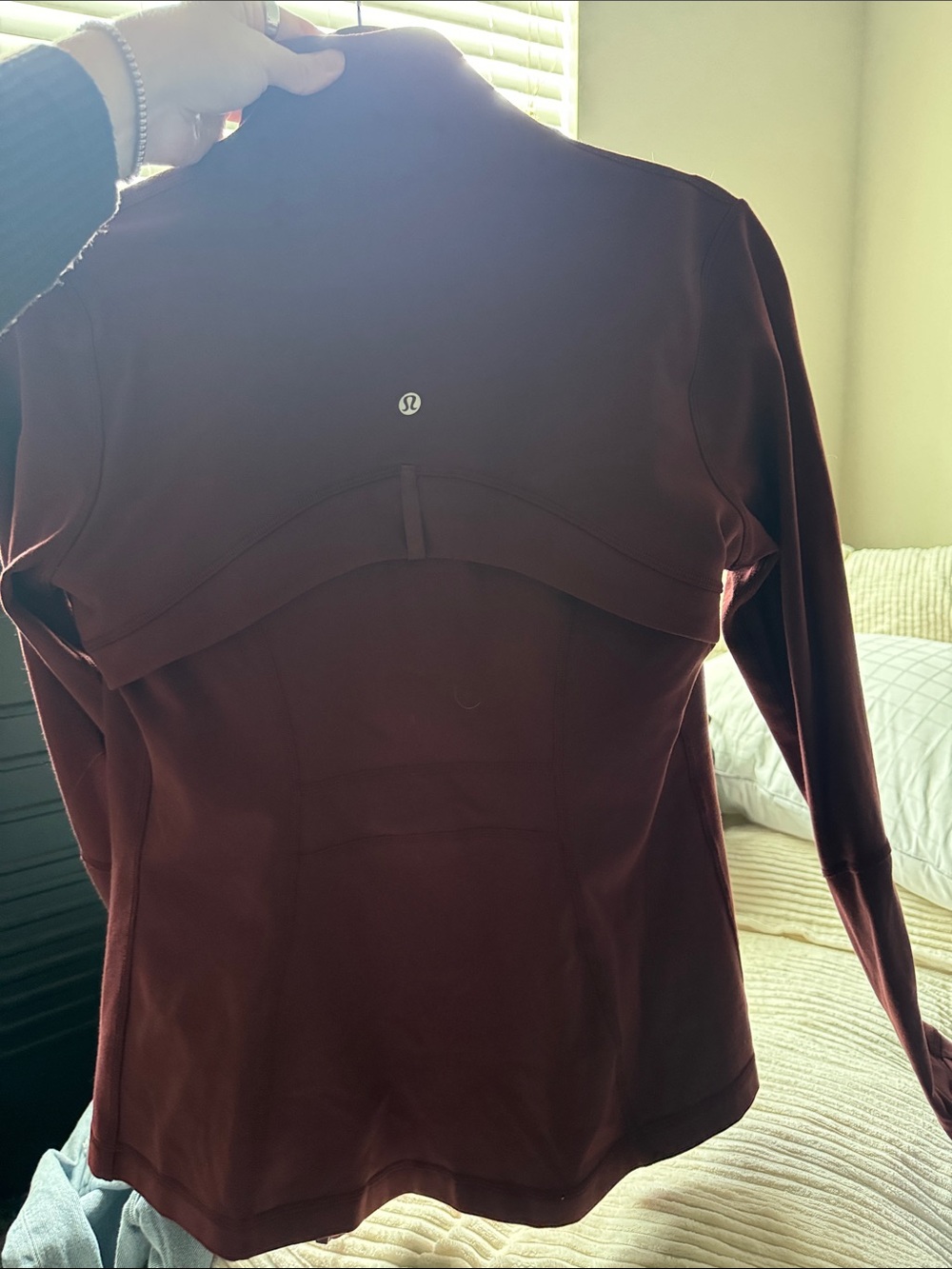 Lululemon Define Jacket Maroon - Picture 3 of 4